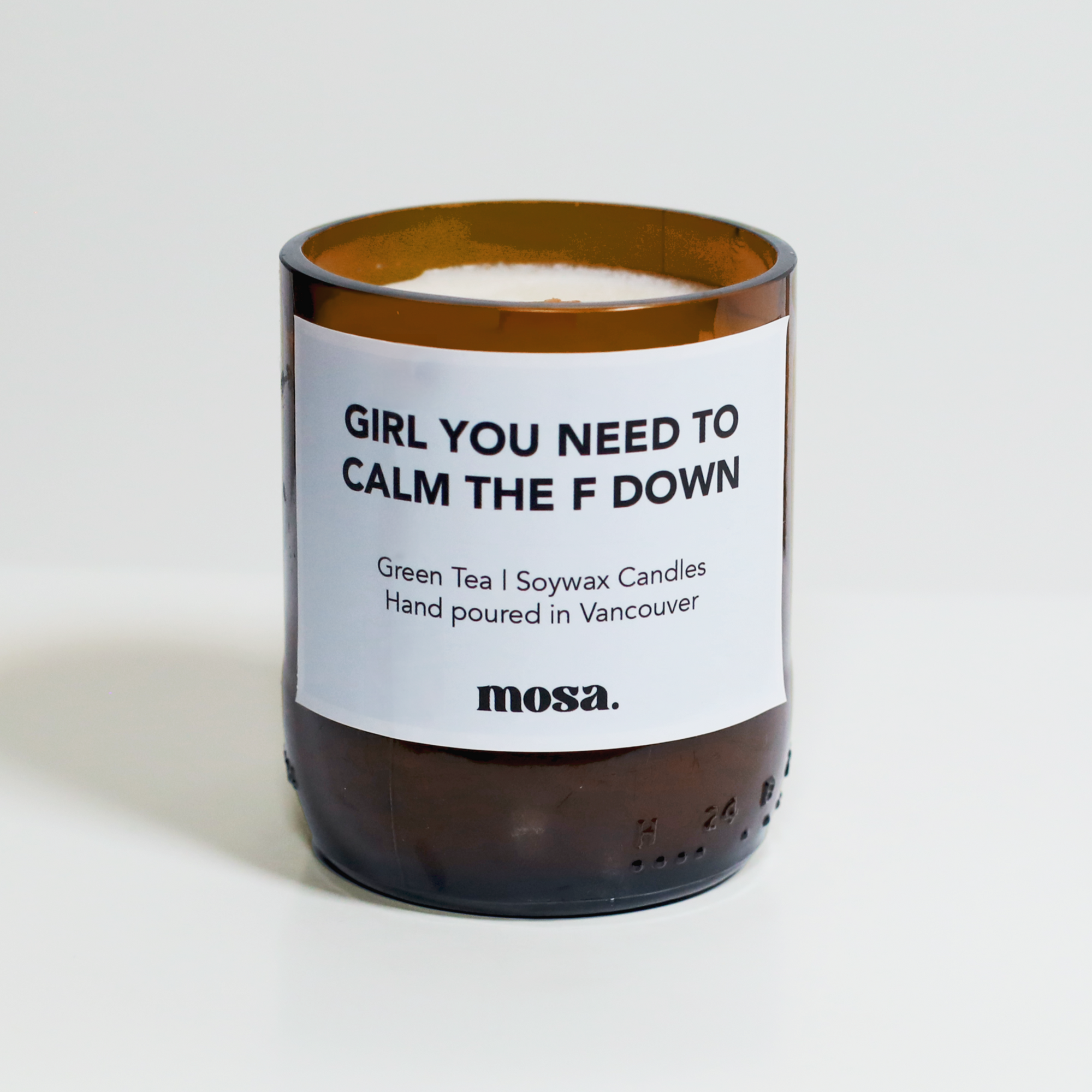 Green Tea Scented Soy Candle-5