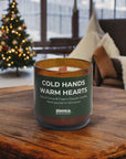 Spiced Cocoa & Cream Scented Soy Candle-2