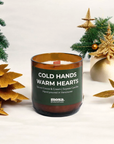 Spiced Cocoa & Cream Scented Soy Candle-1