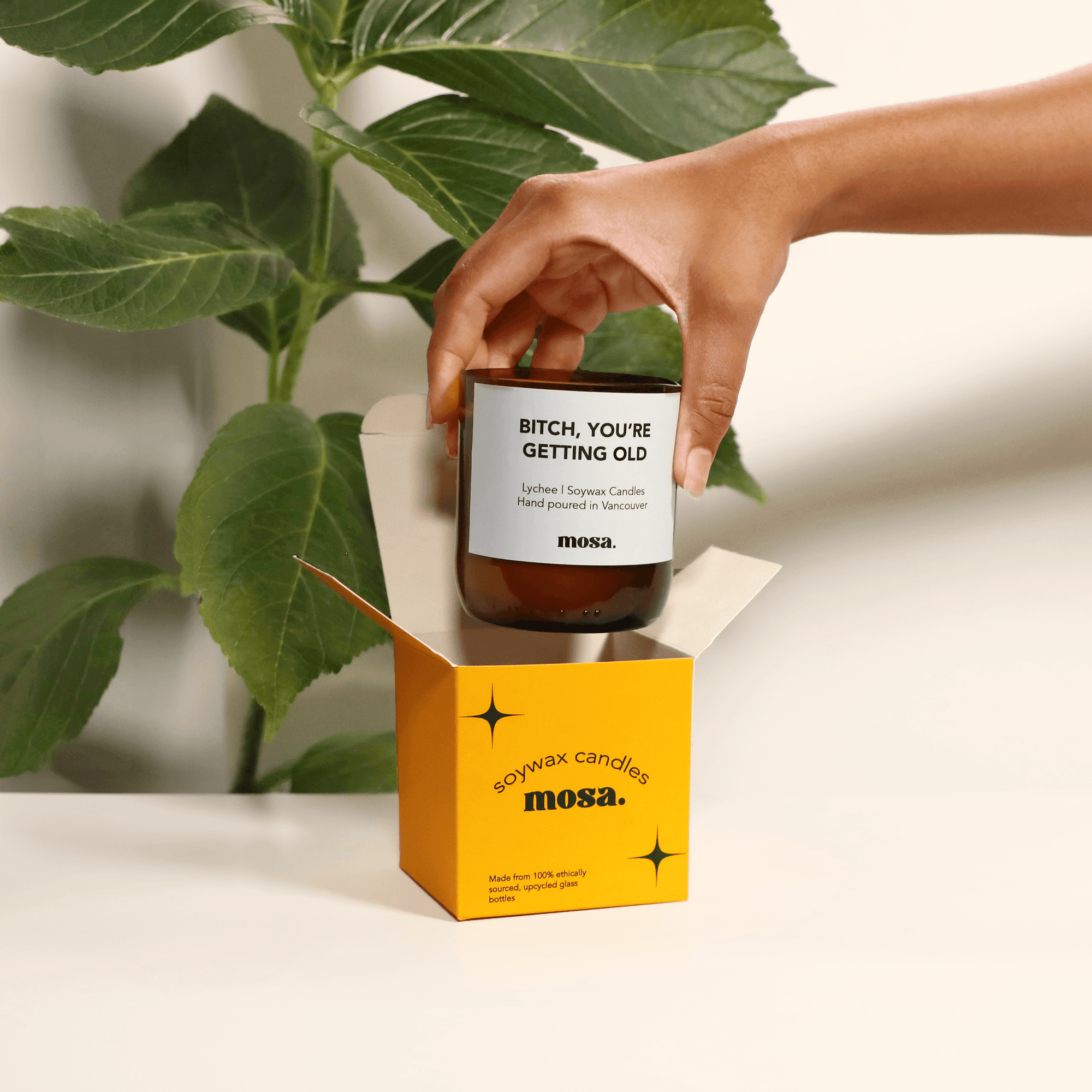 Lychee Scented Soy Candle-2