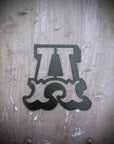 Rustic Black Metal Carnival Letters A–Z | 5” or 12” Alphabet
