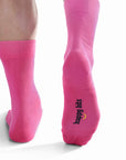 Plain Bamboo Socks - Bubblegum Pink