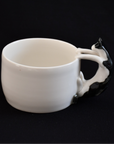 Cat Cup with Cow Cat Handle