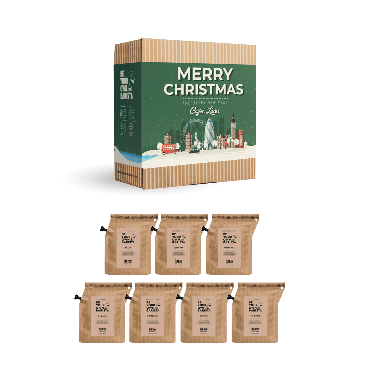 Merry Christmas Coffee Gift Box