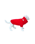 Cherry Red British Wool Dog Jumper