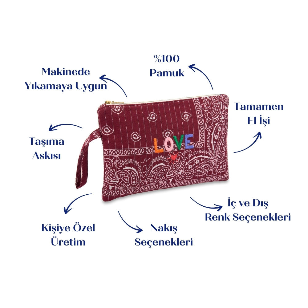 MIA Bordo Clutch - LOVE