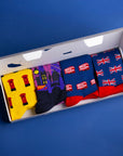 London Sock Box - 4 Pairs of Bamboo Socks (His)