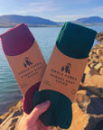 Burgundy Bamboo Boot Socks