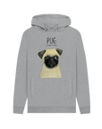 Pug or Snorty Potato? Men's Hoodie – Cozy, Funny, & Pug-tastic!
