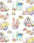 Coral Reef Watercolour Wallpaper