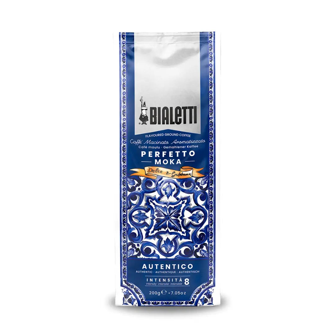 Bialetti X Dolce&amp;Gabbana Blu Mediterraneo Coffee (Moka Ground) - 200g