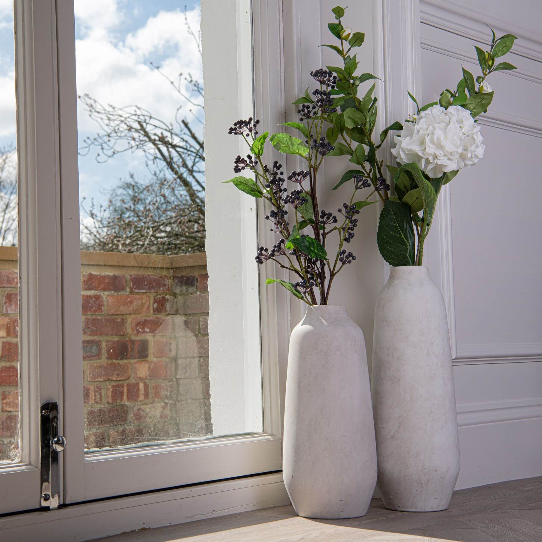 Elegant Darcy Ople Tall Vase | Modern Home Decor