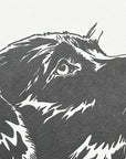 Labrador Puppy Letterpress Card