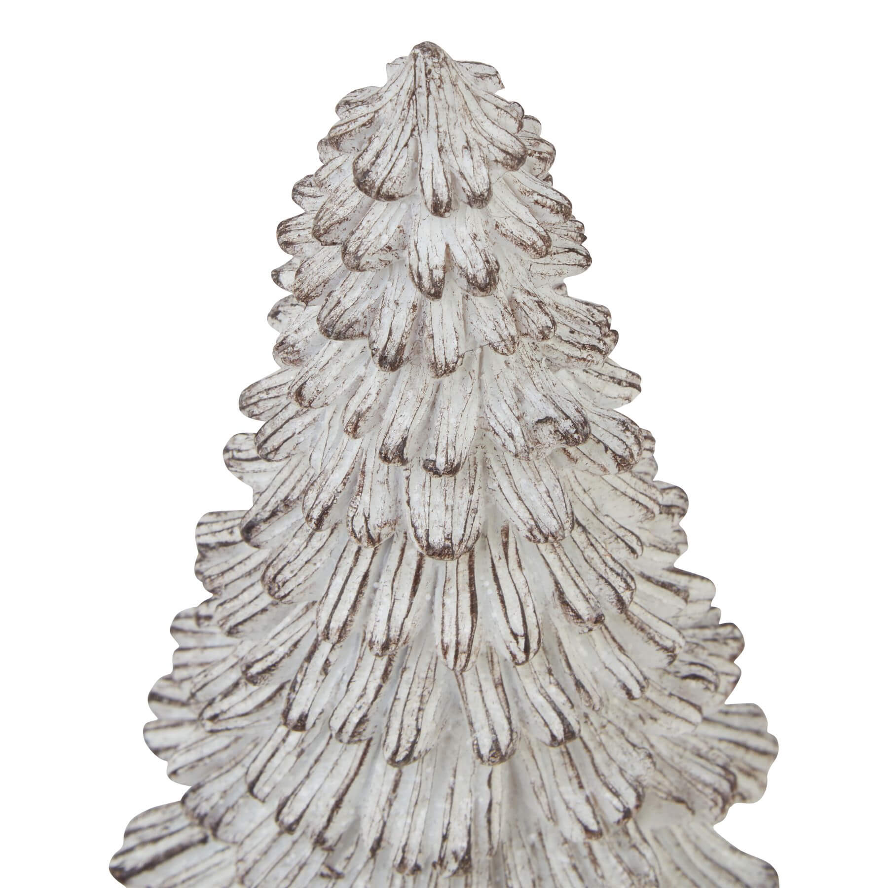 Mini Snowy Fir Tree Statue