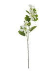 Cream Orchid Mist Faux Flower Stem