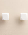 Xaria White Stone Drawer Knobs