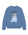 Bulldog Bliss: Furry Road Drill Oversized Sweatshirt for Fierce & Cozy Style!