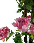 Artificial Pink Rose Tree-1