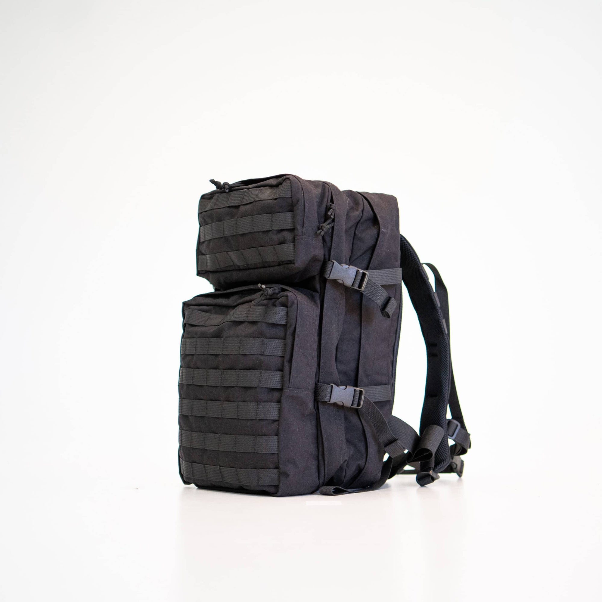 Durable Black Travel Backpack 35 Liters