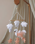 Handmade pink Swan