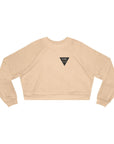 Cropped Fleece Pullover - Yune Yoga Logo Design-2
