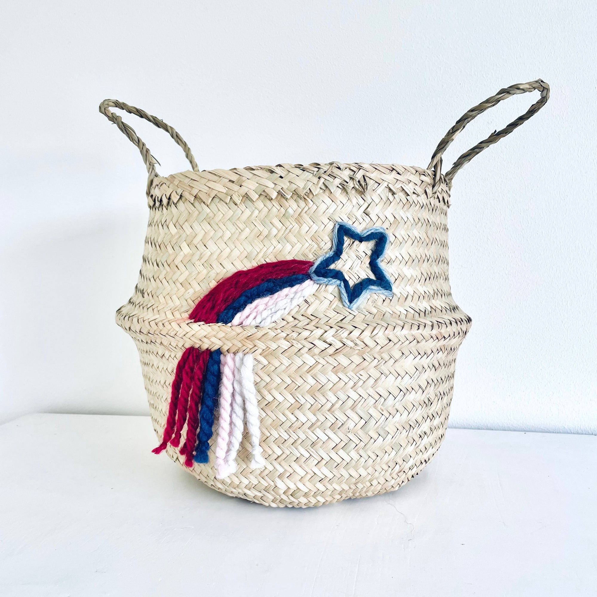 Shooting star rainbow basket - Large