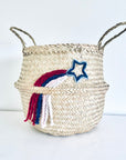 Shooting star rainbow basket - Large