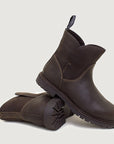 Quebec Waterproof Ankle Boots - Brown