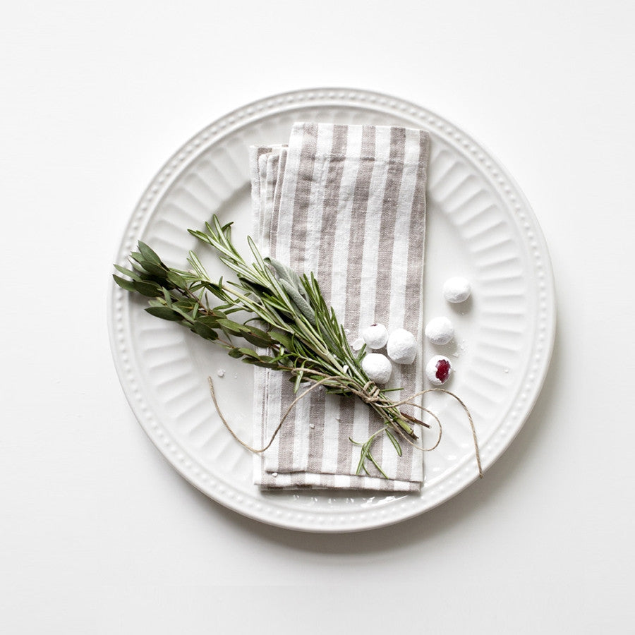 Set of Two Linen Napkins