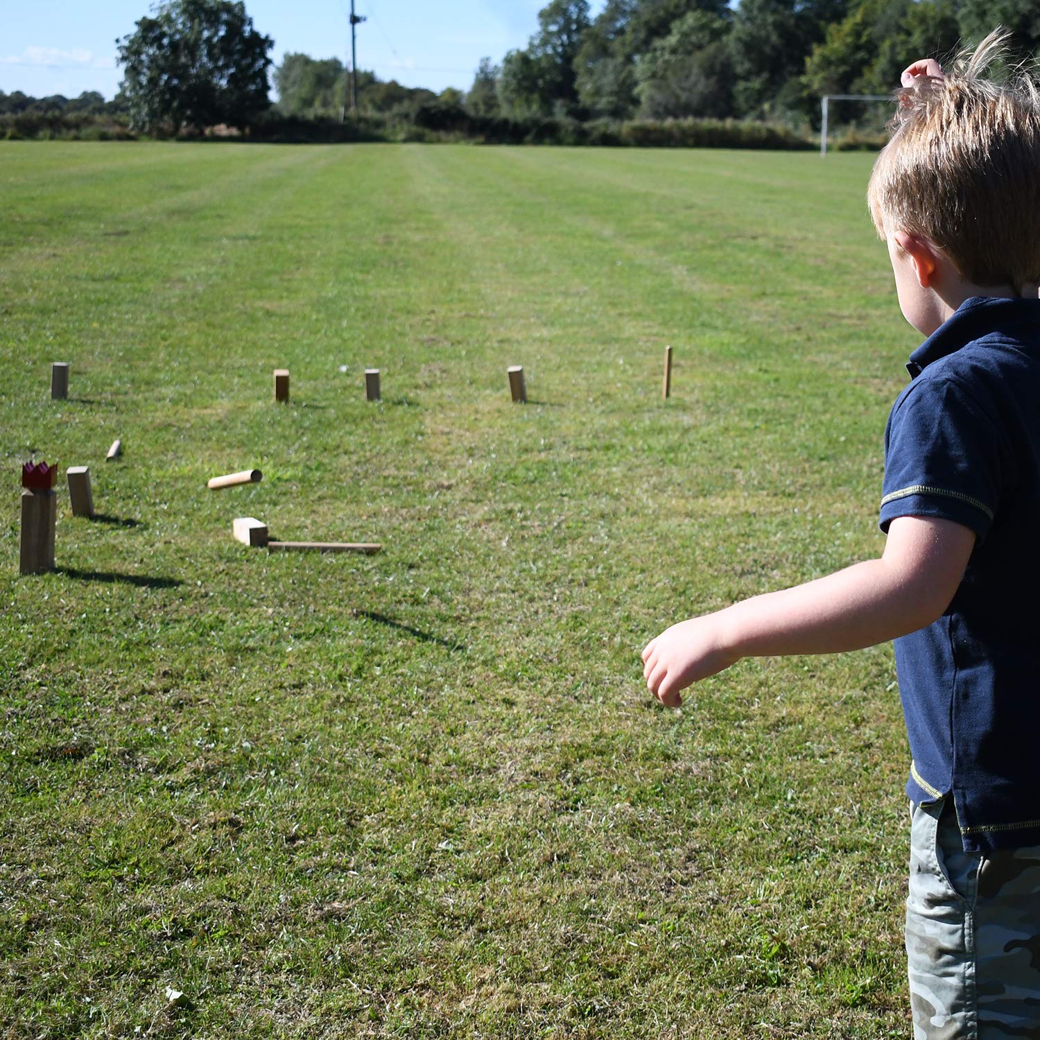 Scandinavian Kubb Viking Chess Game