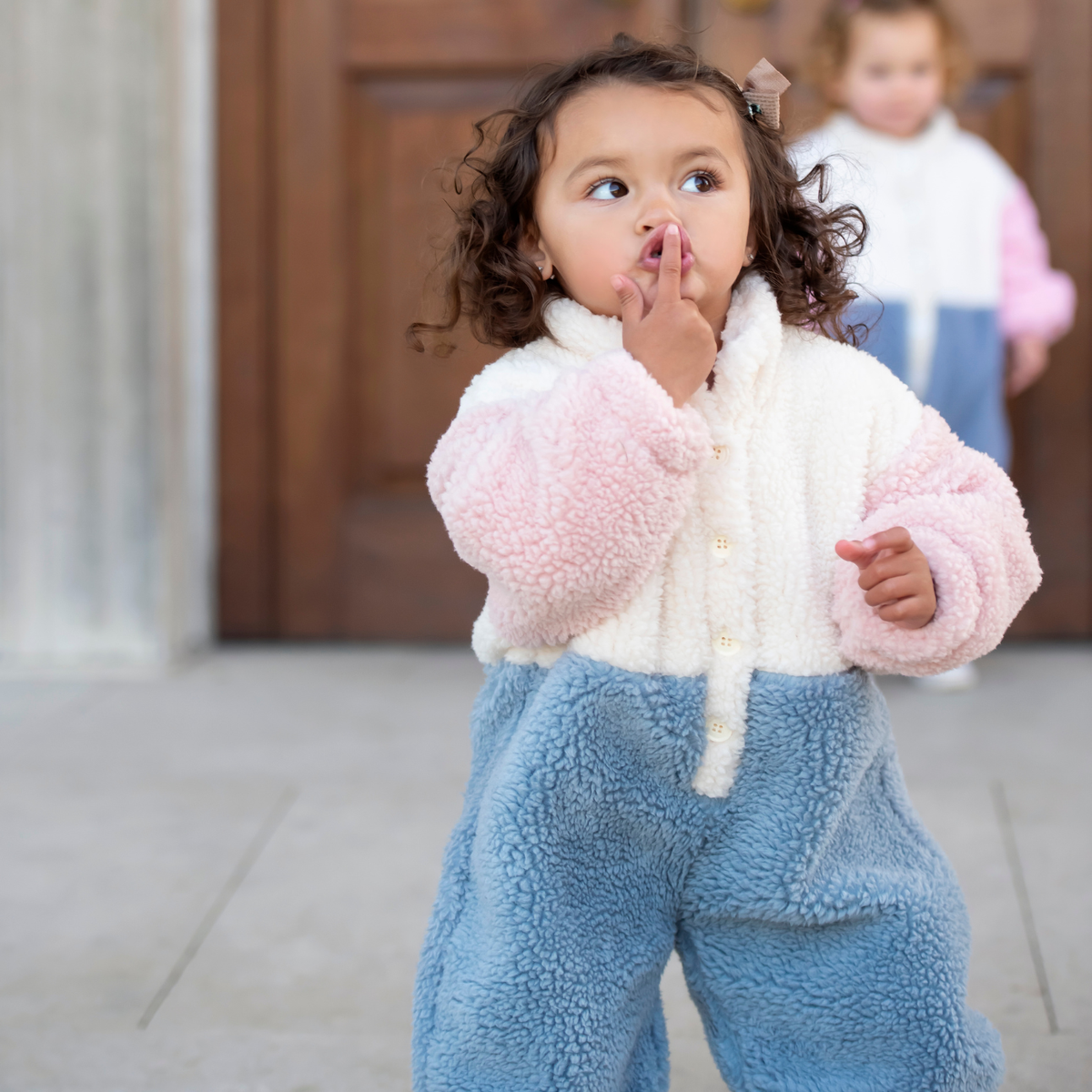 Flossie Fleece Romper