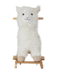 Kinto Rocking Toy Lama in White