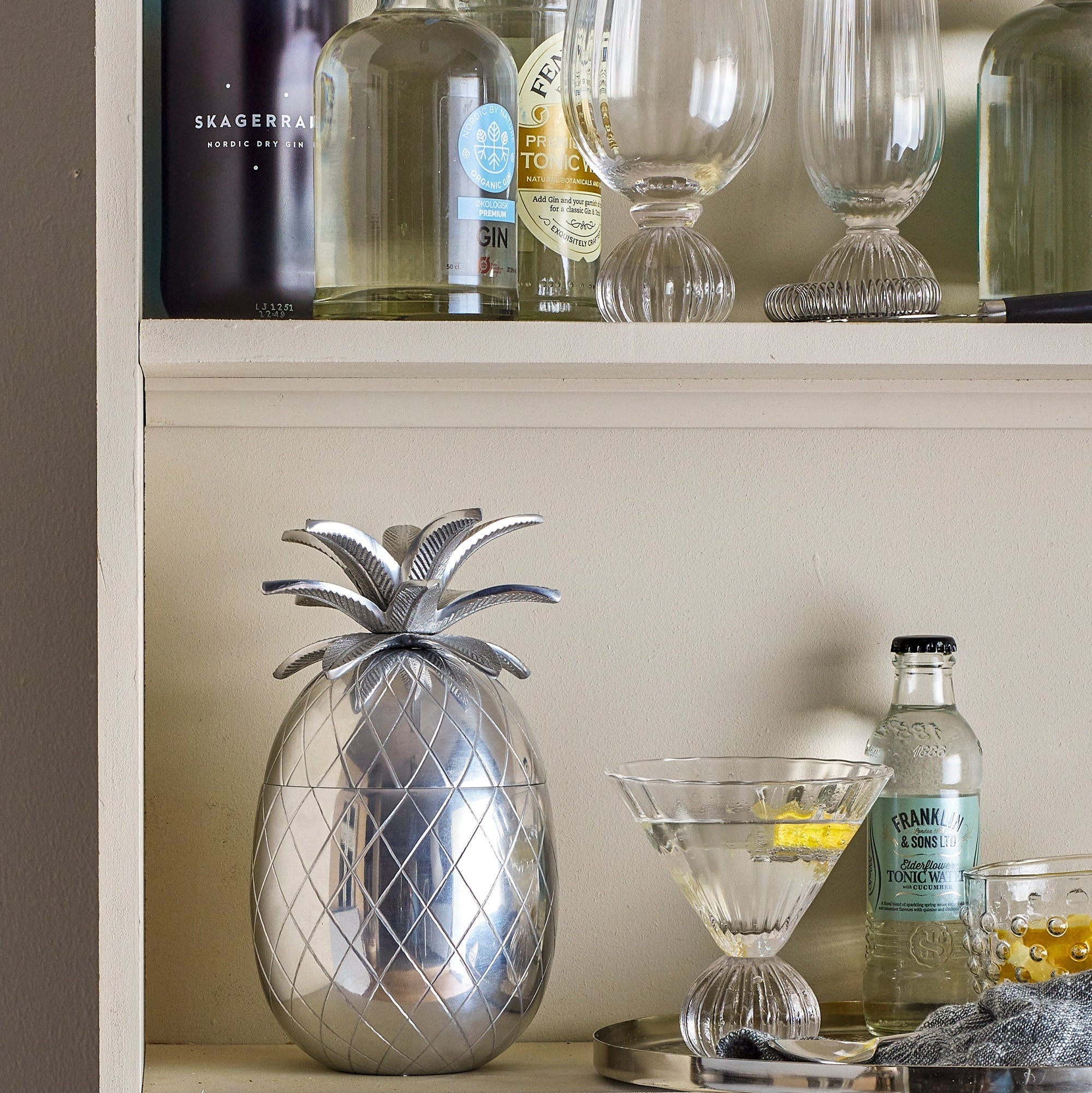 Yuichi Ice Bucket in Silver