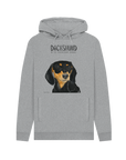 Black & Tan Dachshund Hoodie – Small Legs, Big Attitude!