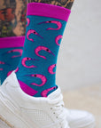 Shrimp Bamboo Socks