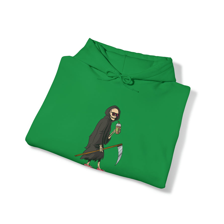 Graphic Print Unisex Hooded Sweatshirt