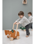 Crocodile Wooden Stroller for Kids – Safe & Eco-Friendly by Trixie Baby at brixbailey.com