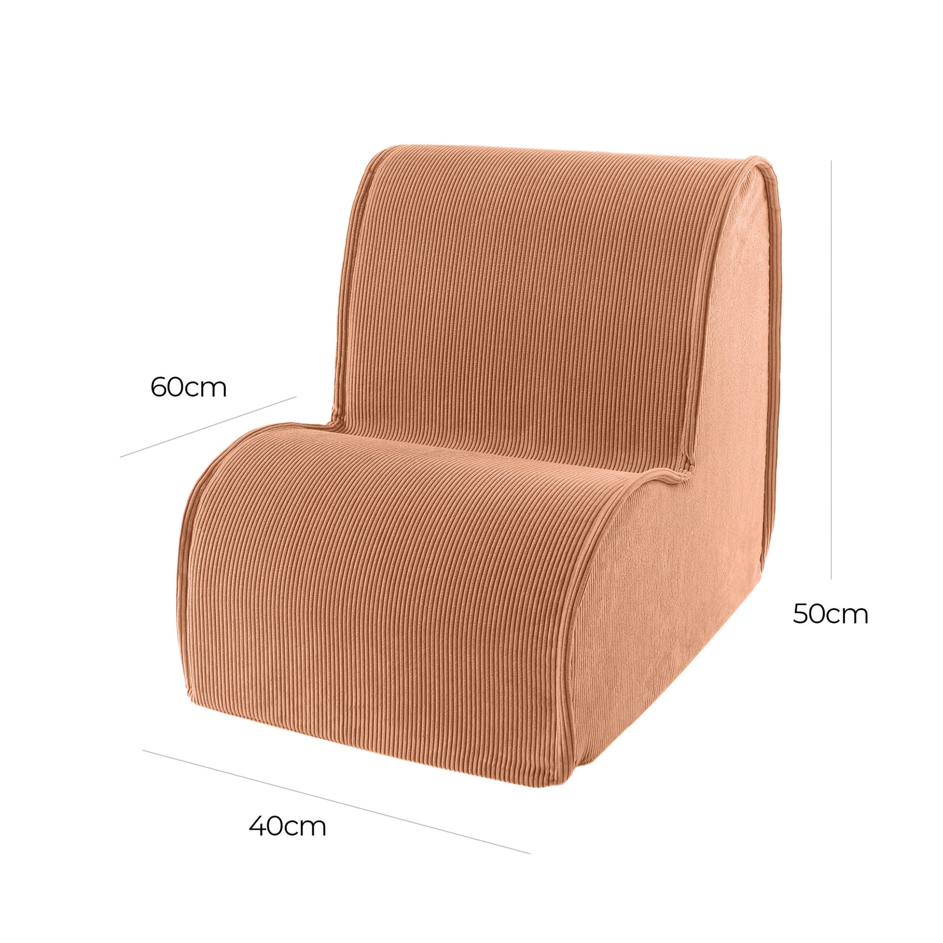 MeowBaby® Corduroy Armchair for Kids – Comfort & Durability by MeowBaby at www.brixbailey.com