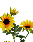 Pack of 6 x 70cm Artificial Yellow Daisy Flower Spray-2