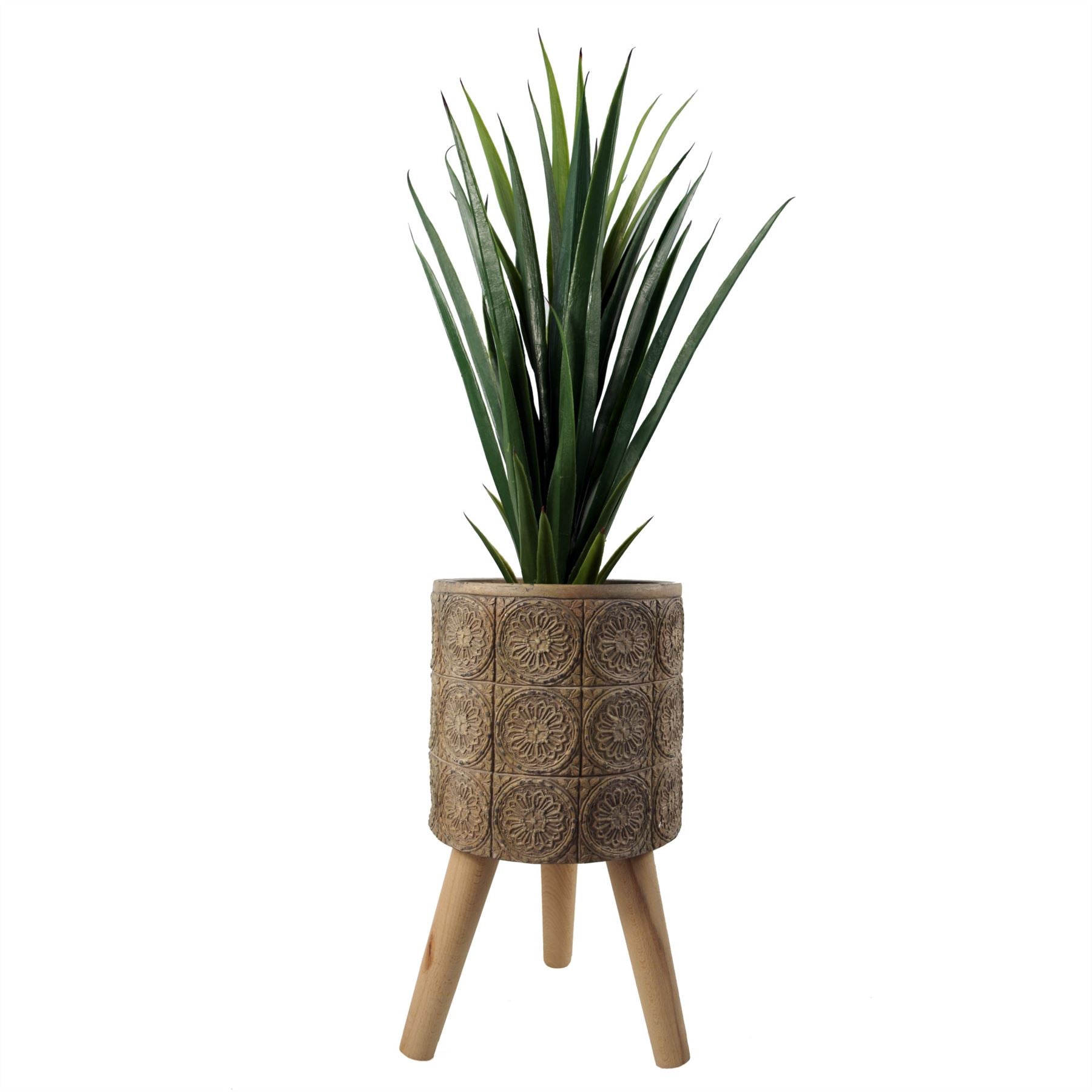 Planters Plant Pots Z i Flowers Composite 40cm x 21.5cm-1