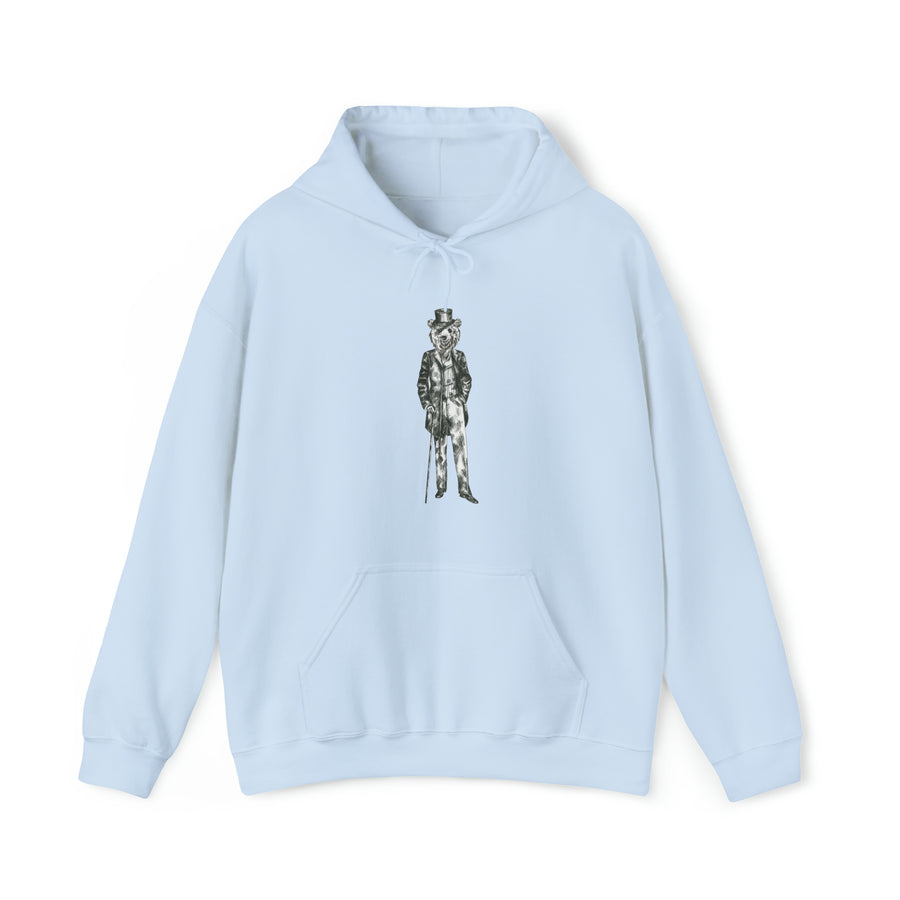 Graphic Print Unisex Hooded Sweatshirt