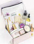 Spa Gift Box, Natural Lavender Bath & Body Relaxing Package for Friend-1