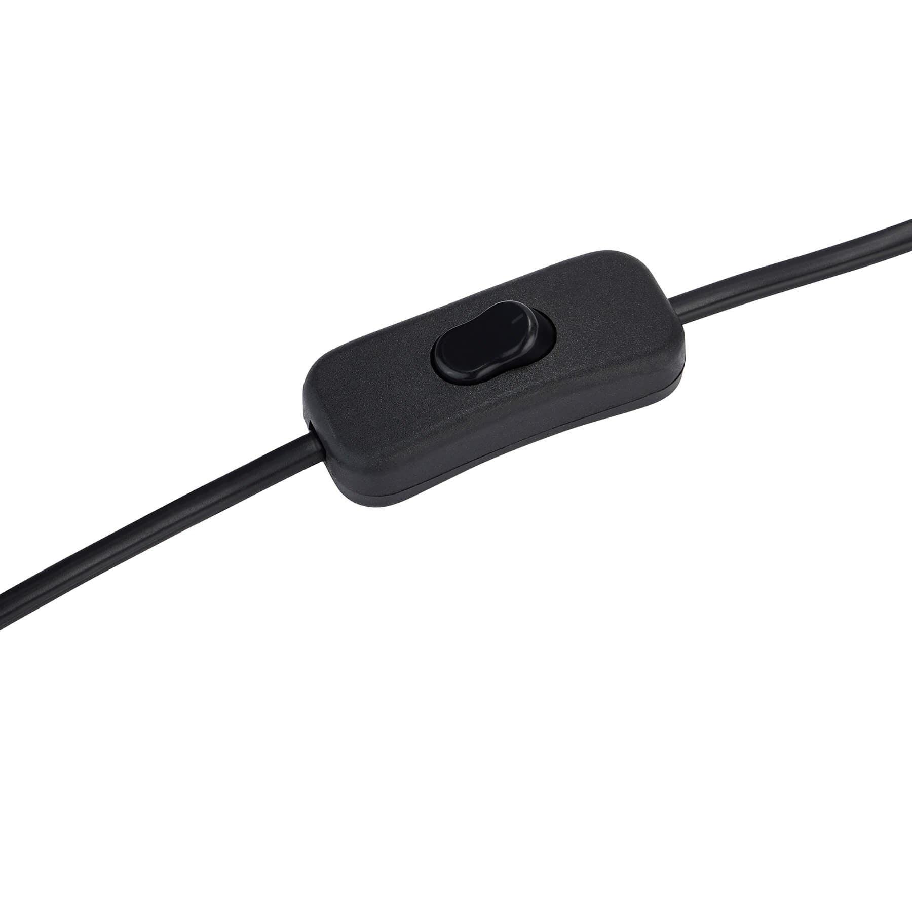 practical wooden table lamp with grey-wash linen shade on a work desk