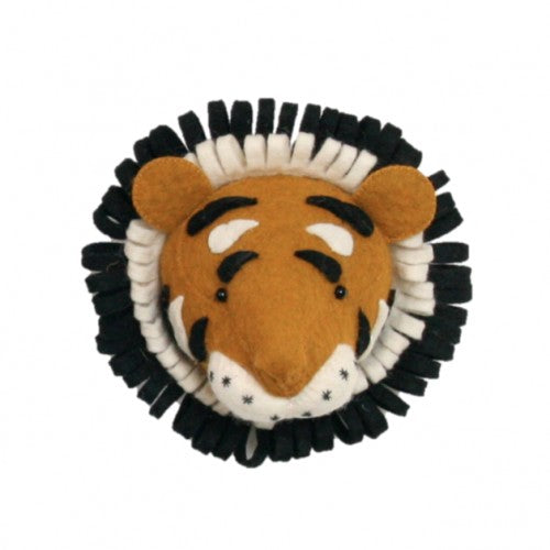 Mini Felt Tiger Head