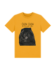 Adorable Black Chow Chow Children's T-Shirt – Cute Dog-Themed Kids' Tee