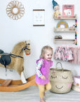 Sweet Cheeks Bow Basket - Extra Large