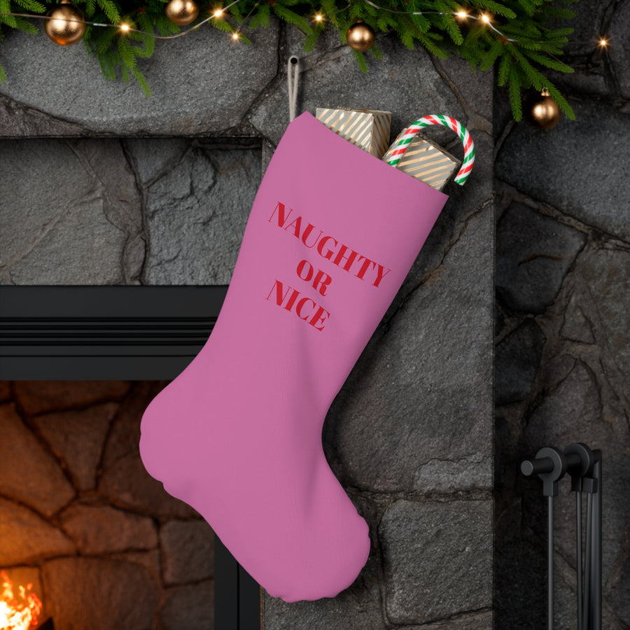 Naughty Or Nice Christmas Stocking