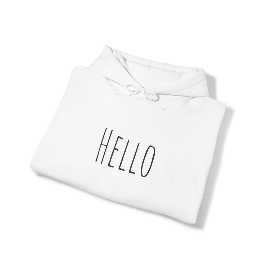 Graphic Print Unisex Hooded Sweatshirt