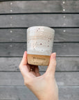 Flat white cups