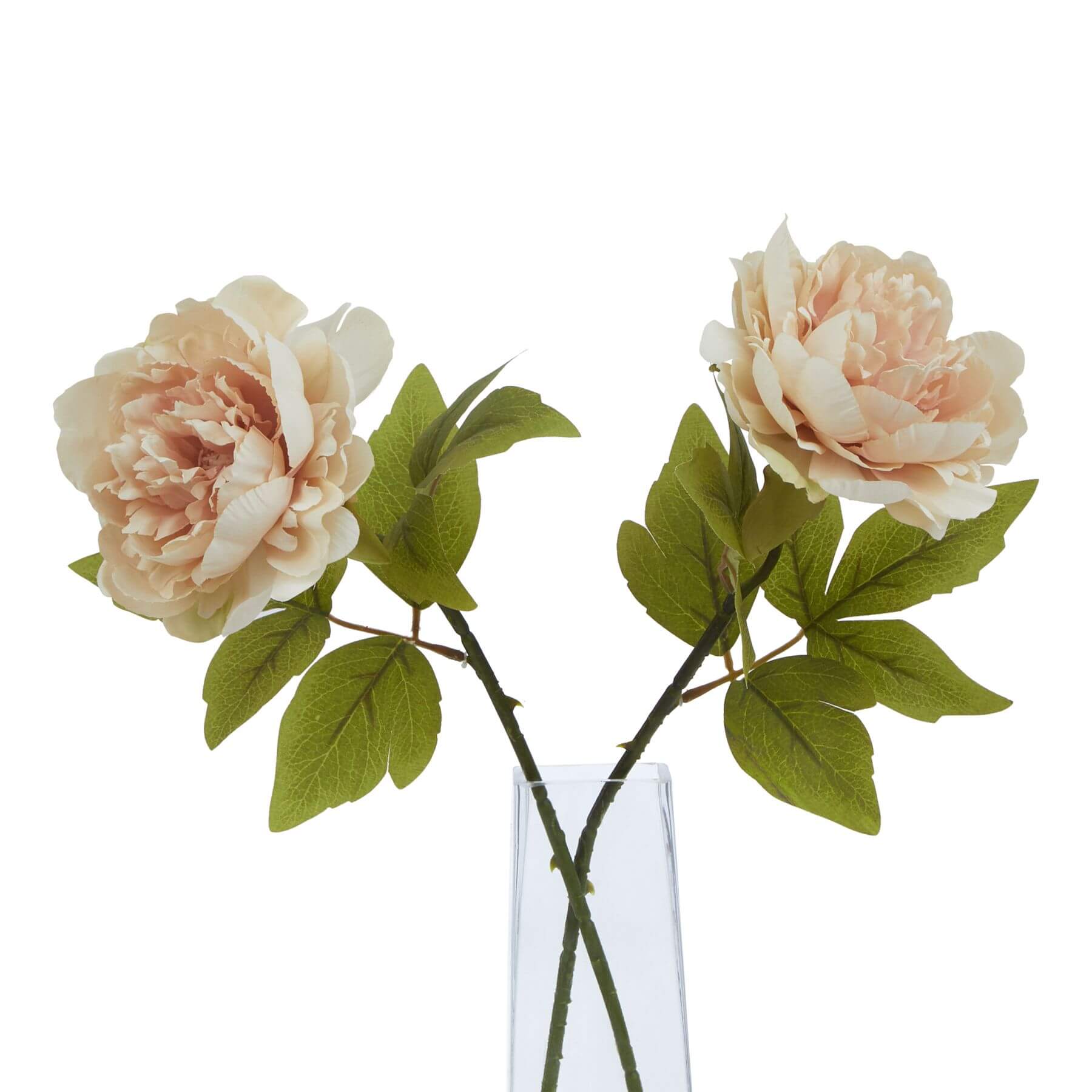 Blush Peony Stem Faux Flower